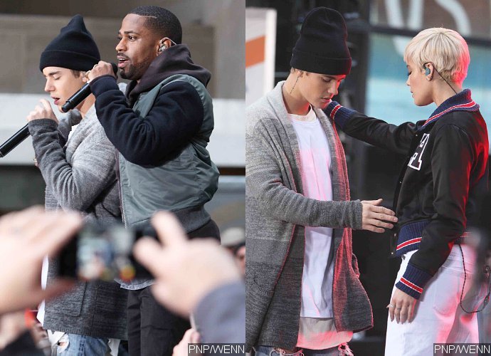 Watch Justin Bieber Bring Out Big Sean and Halsey for 'Today' Show Performances