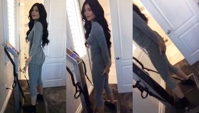 Watch Kylie Jenner Make Workout Look Like Twerking