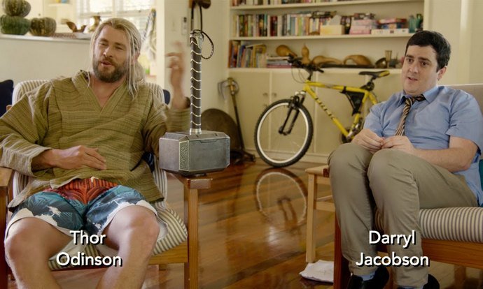 Watch: Thor Hilariously Explains Why He Is Absent From 'Captain America: Civil War'