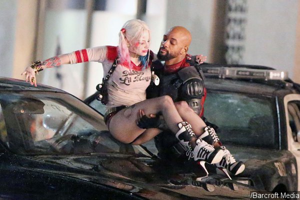 Will Smith Lifts Margot Robie While Filming 'Suicide Squad'