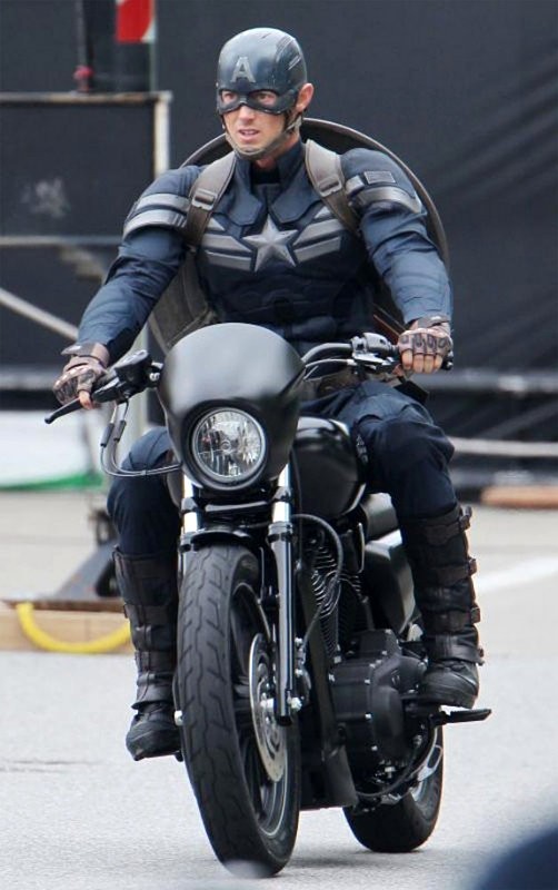New Winter Soldier Set Pic Captain America Rides His 
