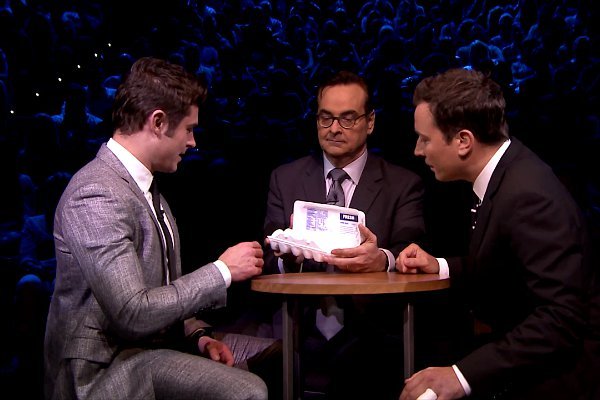 Video: Zac Efron Beats Jimmy Fallon in Egg Russian Roulette