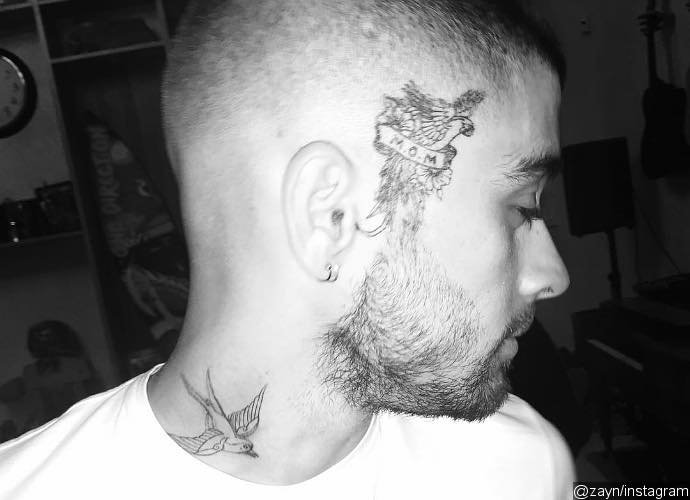 Zayn Malik Debuts New Tattoos, Including One on His Face