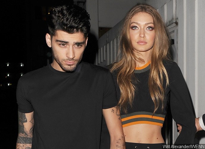 Zayn and Gigi Hadid Get Lovey-Dovey in This Pic as His Mom Asks Him to ...