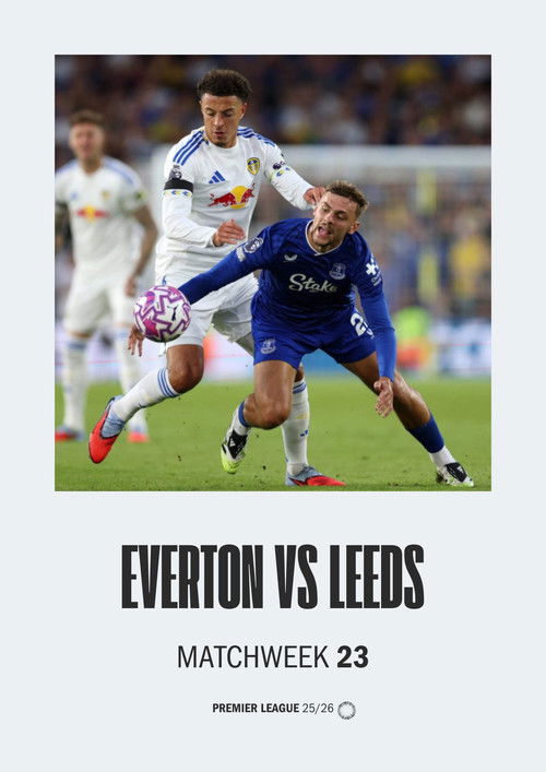 Everton VS Leeds PL 25/26