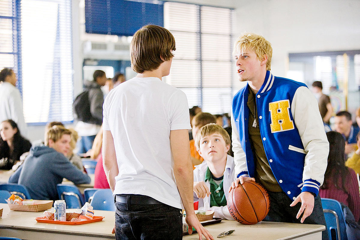 Zac Efron, Sterling Knight and Hunter Parrish in New Line Cinema's 17 Again (2009)