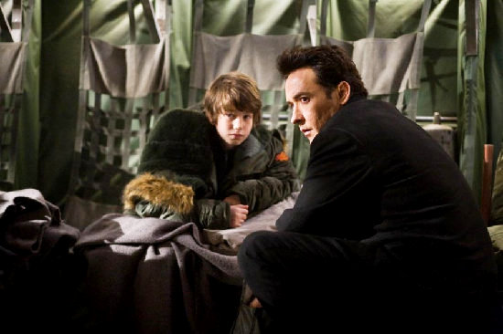 Liam James stars as Noah and John Cusack stars as Jackson Curtis in Columbia Pictures' 2012 (2009)