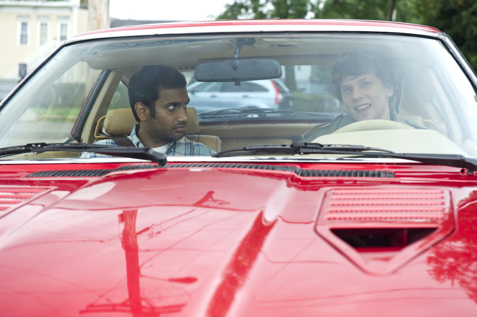 Aziz Ansari stars as Chet and Jesse Eisenberg stars as Nick in Columbia Pictures' 30 Minutes or Less (2011)
