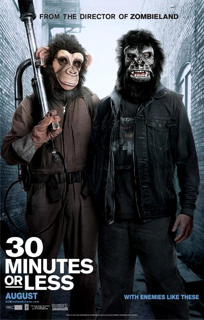 Poster of Columbia Pictures' 30 Minutes or Less (2011)