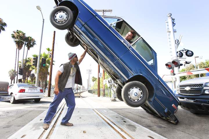 Will Smith (left) and Jason Bateman star in Columbia Pictures' action comedy HANCOCK. Photo credit: Frank Masi SMPSP.