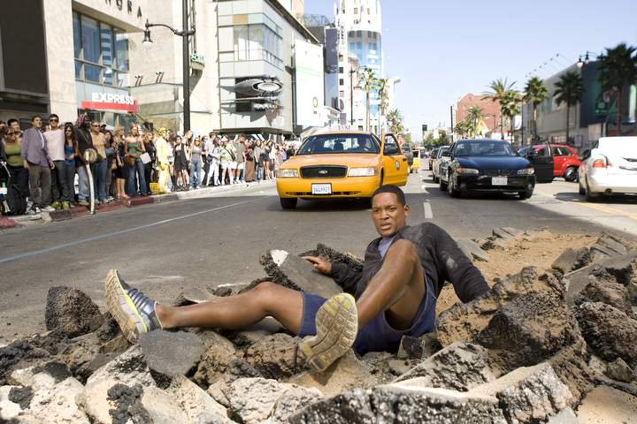 Will Smith stars as John Hancock in Columbia Pictures' action comedy HANCOCK. Photo credit: Frank Masi SMPSP.