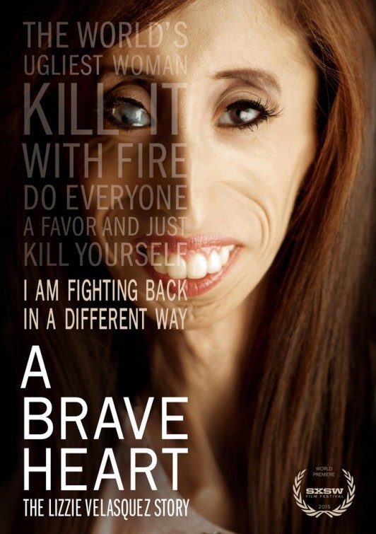 Poster of Cinedigm Entertainment's A Brave Heart: The Lizzie Velasquez Story (2015)
