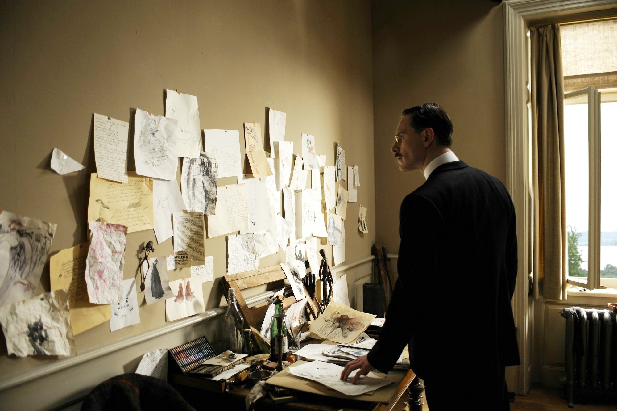 Michael Fassbender stars as Carl Jung in Sony Pictures Classics' A Dangerous Method (2011)