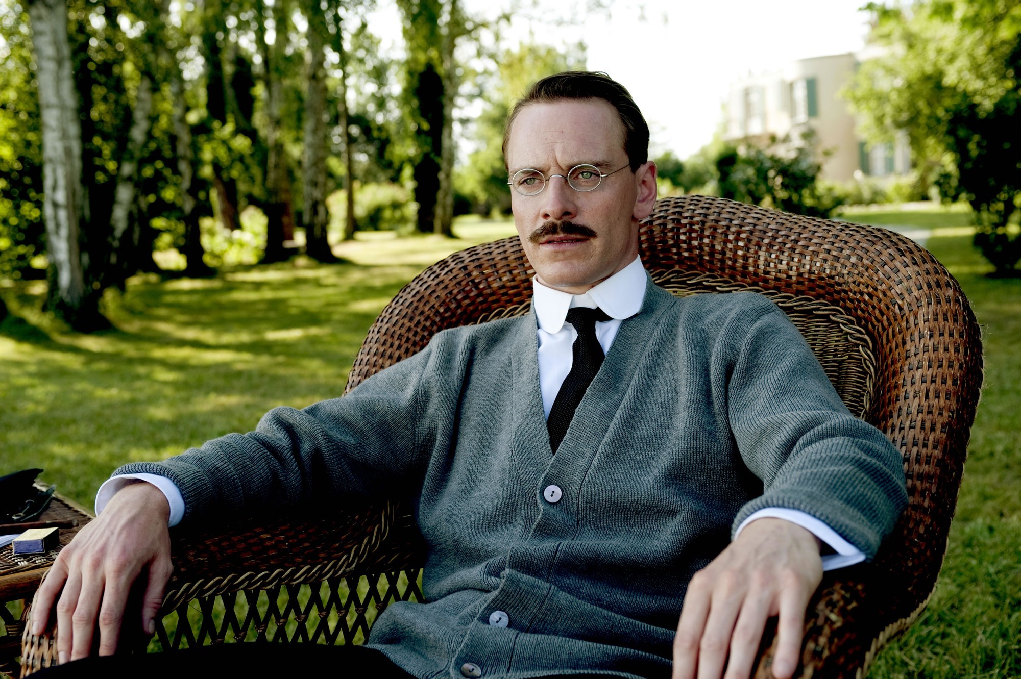 Michael Fassbender stars as Carl Jung in Sony Pictures Classics' A Dangerous Method (2011)