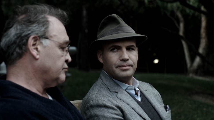Malcolm McDowell stars as Barton and Billy Zane stars as Greg Hutchins in Indican Pictures' A Green Story (2013)