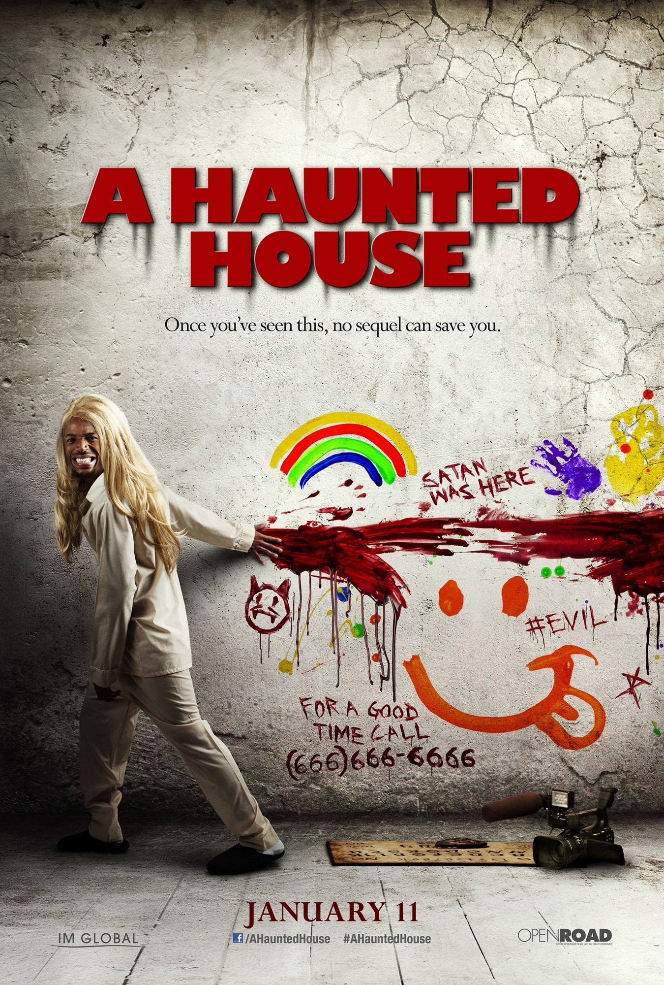 Poster of Open Road Films' A Haunted House (2013)