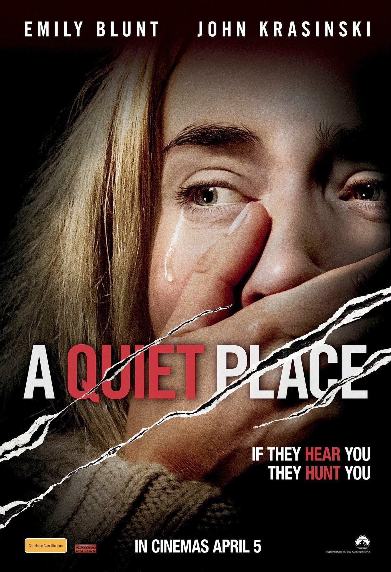 Poster of Paramount Pictures' A Quiet Place (2018)