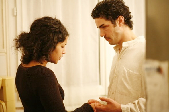 Leila Bekhti stars as Djamila and Tahar Rahim stars as Malik El Djebena in Sony Pictures Classics' A Prophet (2010)