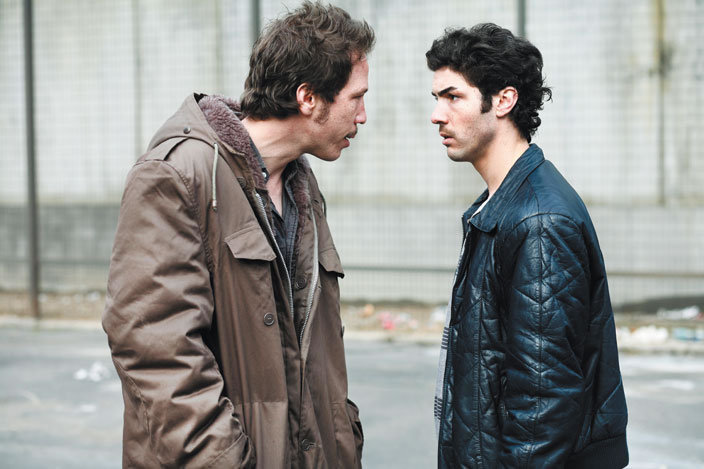 Reda Kateb stars as Jordi and Tahar Rahim stars as Malik El Djebena in Sony Pictures Classics' A Prophet (2010)