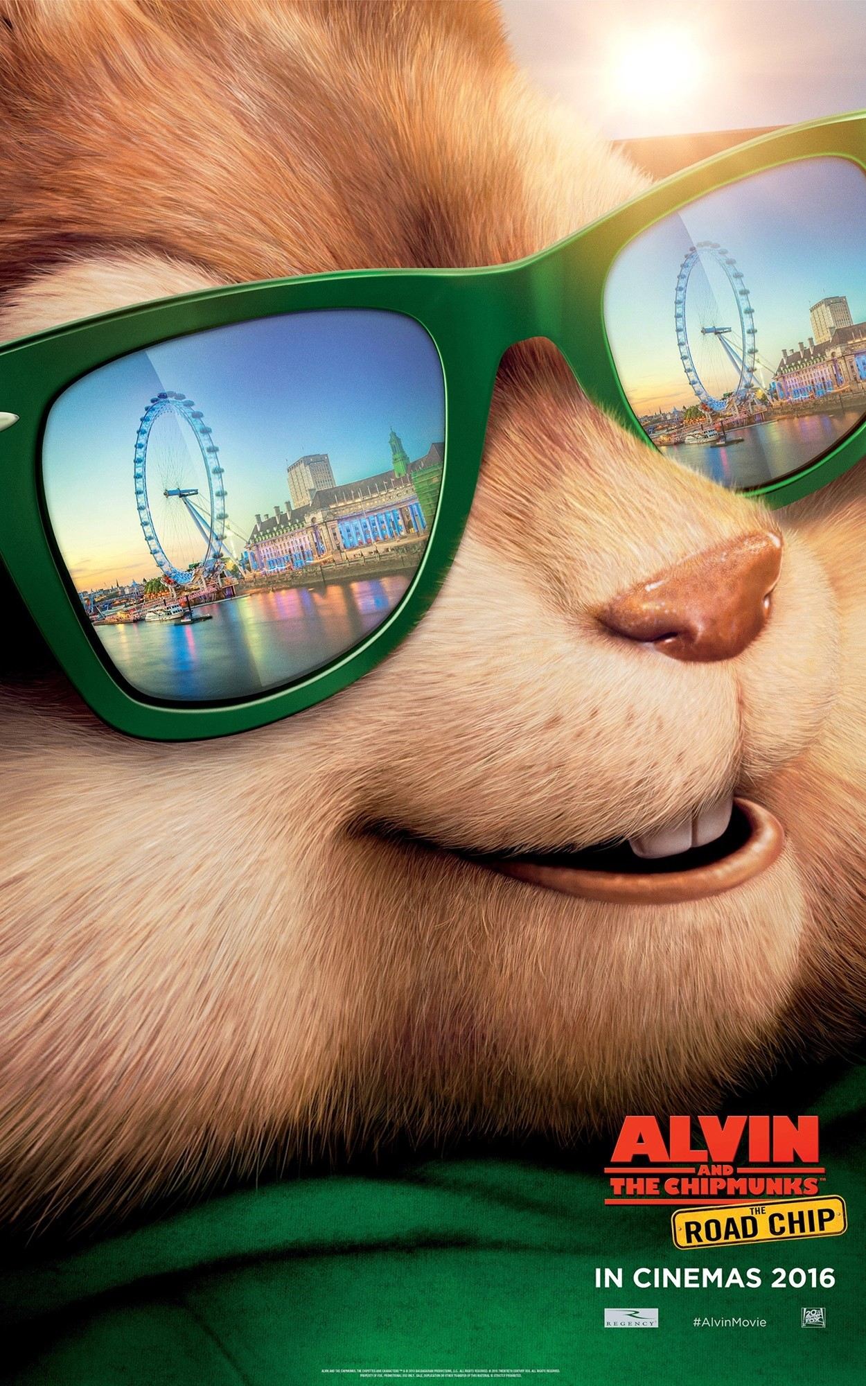 Poster of 20th Century Fox's Alvin and the Chipmunks: The Road Chip (2015)