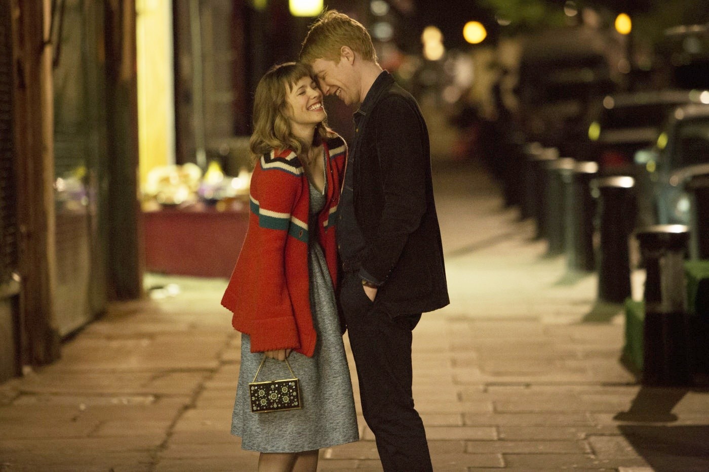 Rachel McAdams stars as Mary and Domhnall Gleeson stars as Tim in Universal Pictures' About Time (2013)