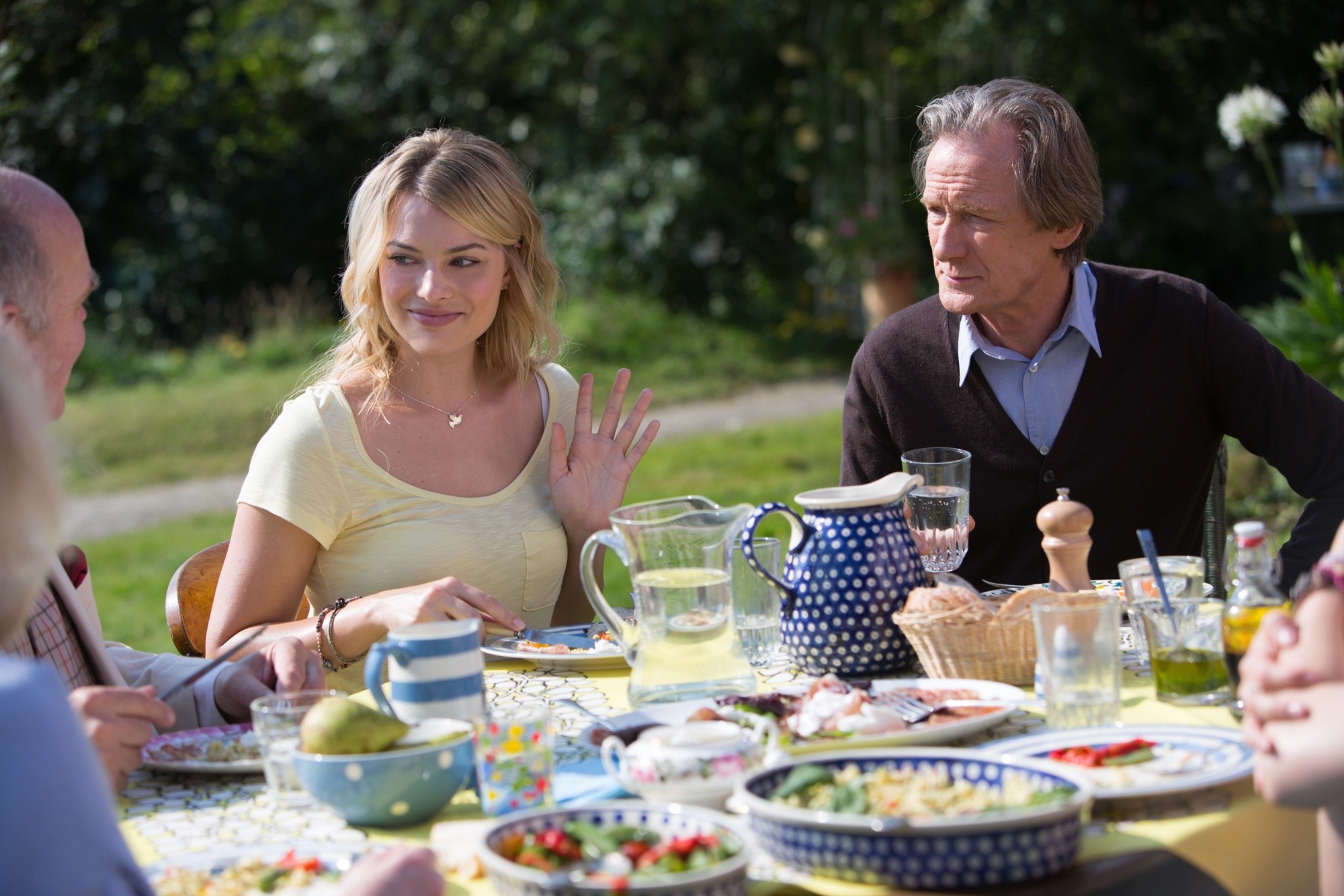 Margot Robbie stars as Charlotte and Bill Nighy stars as Dad in Universal Pictures' About Time (2013)