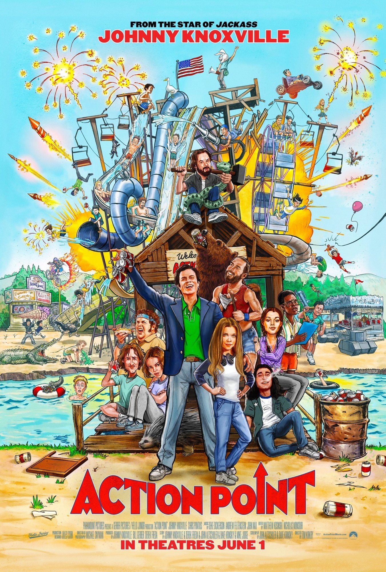 Poster of Paramount Pictures' Action Point (2018)