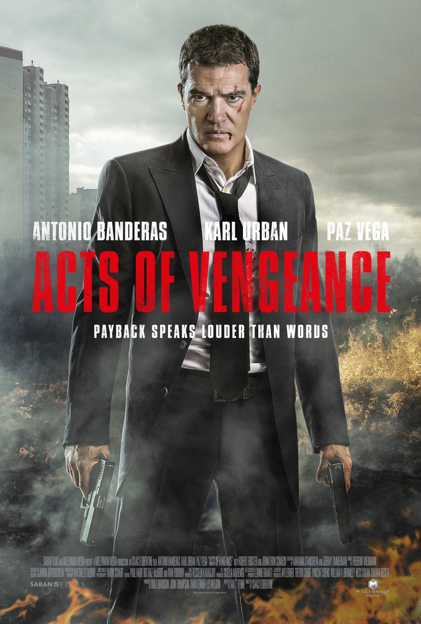 Poster of Saban Films' Acts of Vengeance (2017)