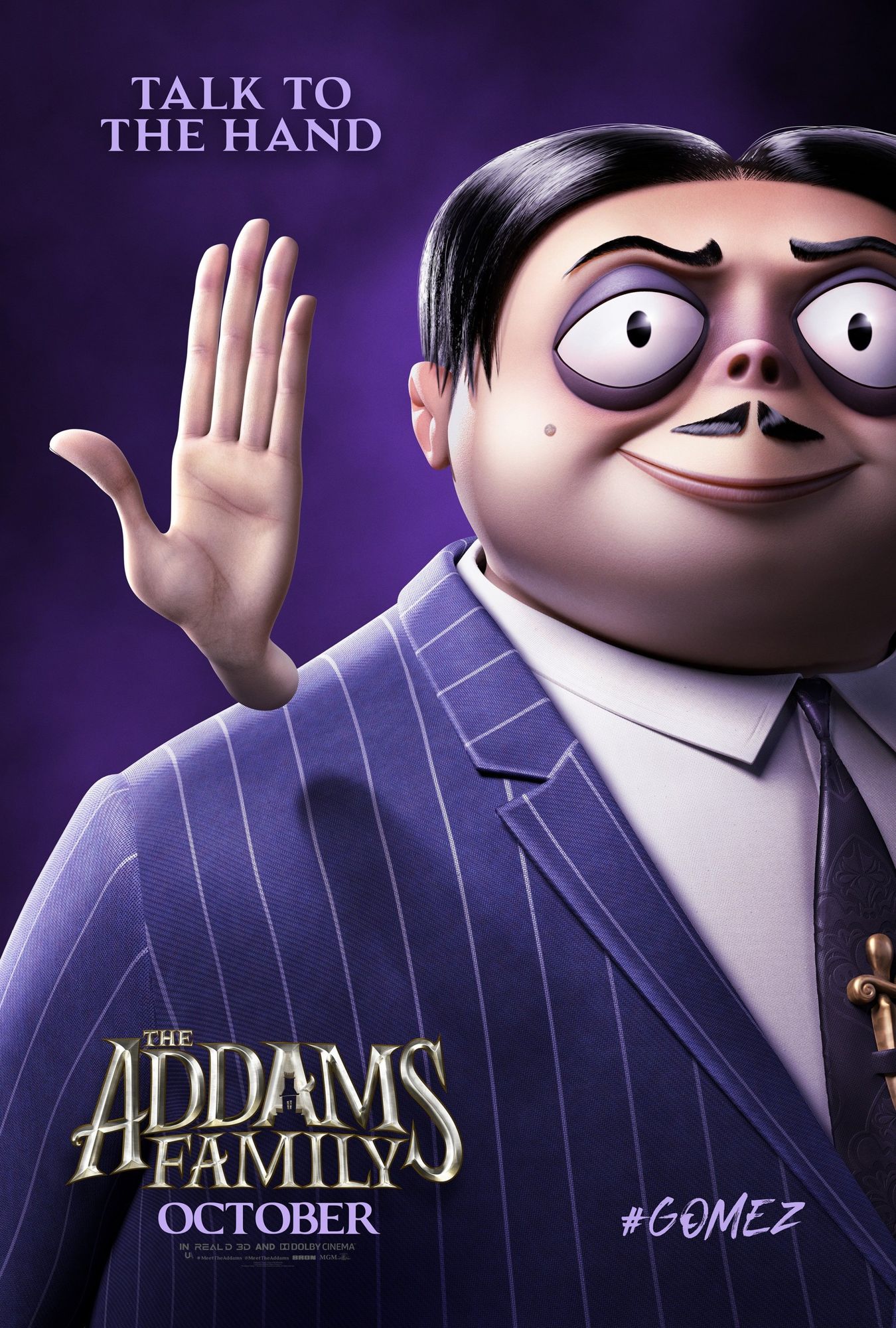 Poster of MGM's The Addams Family (2019)