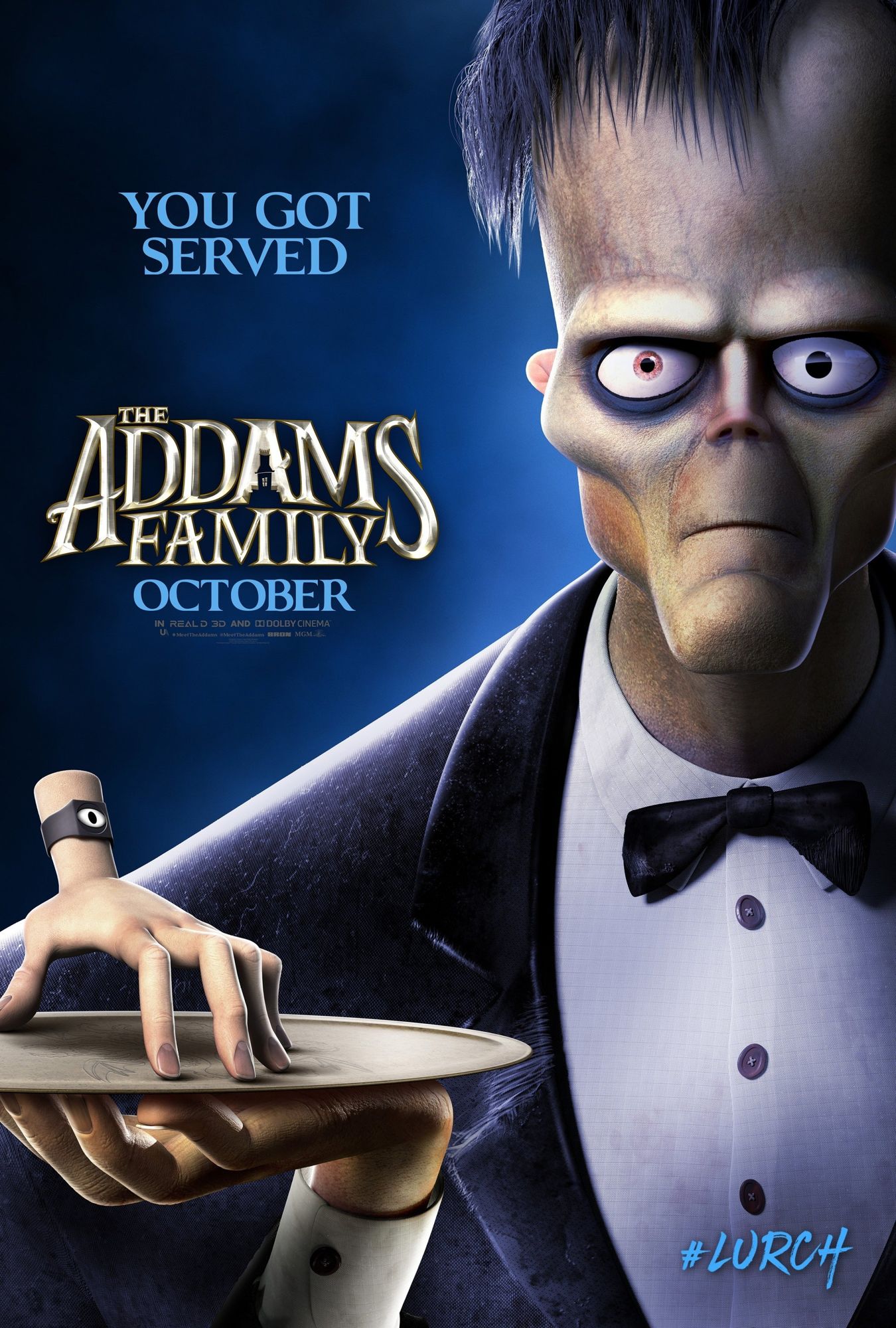 Poster of MGM's The Addams Family (2019)