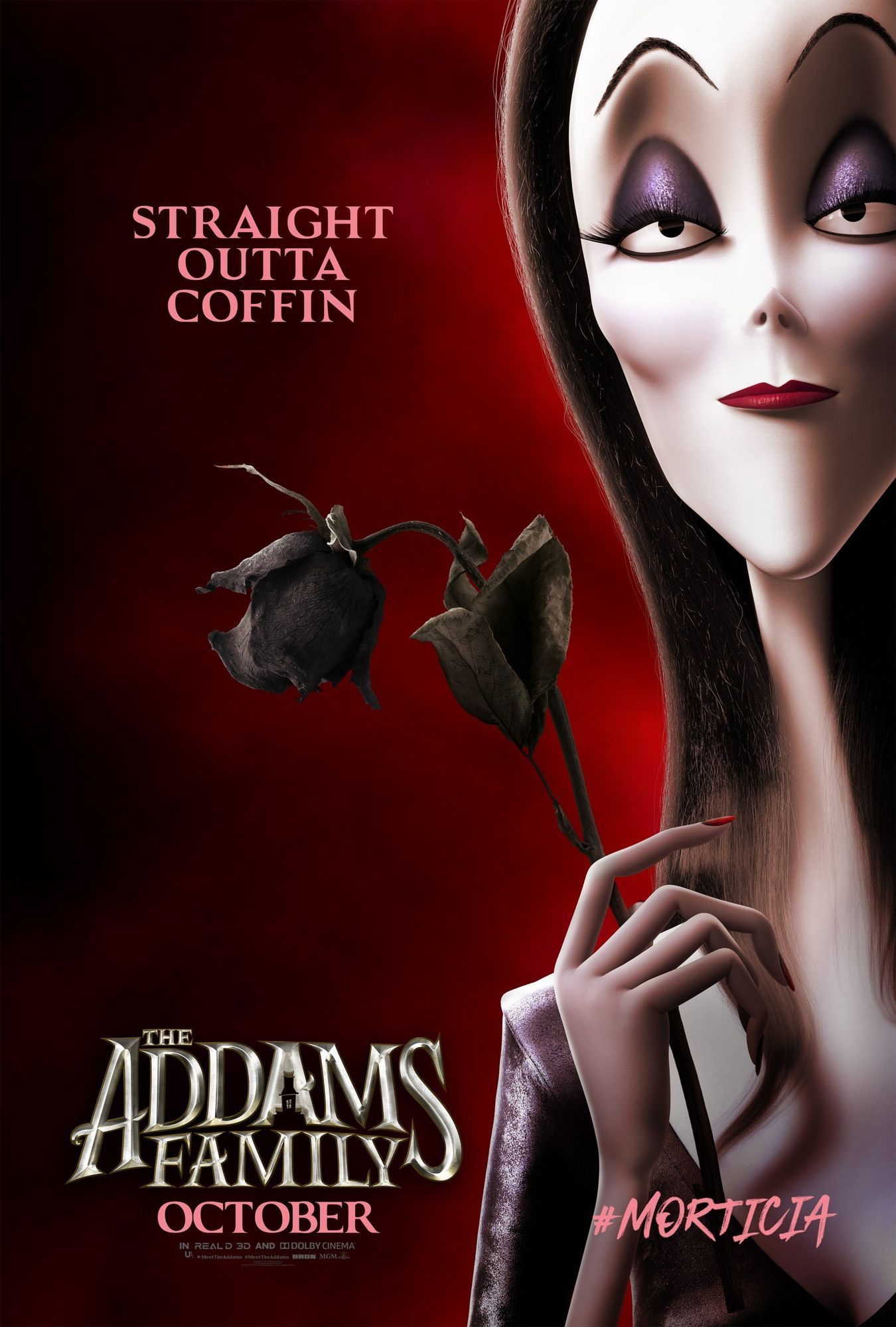 Poster of MGM's The Addams Family (2019)