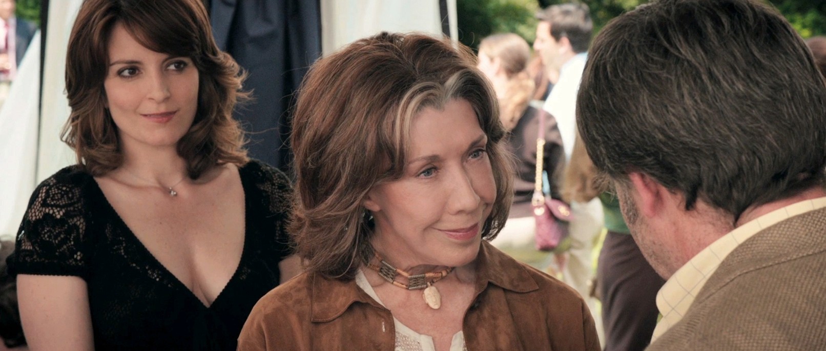 Tina Fey (stars as Portia Nathan) and Lily Tomlin in Focus Features' Admission (2013)