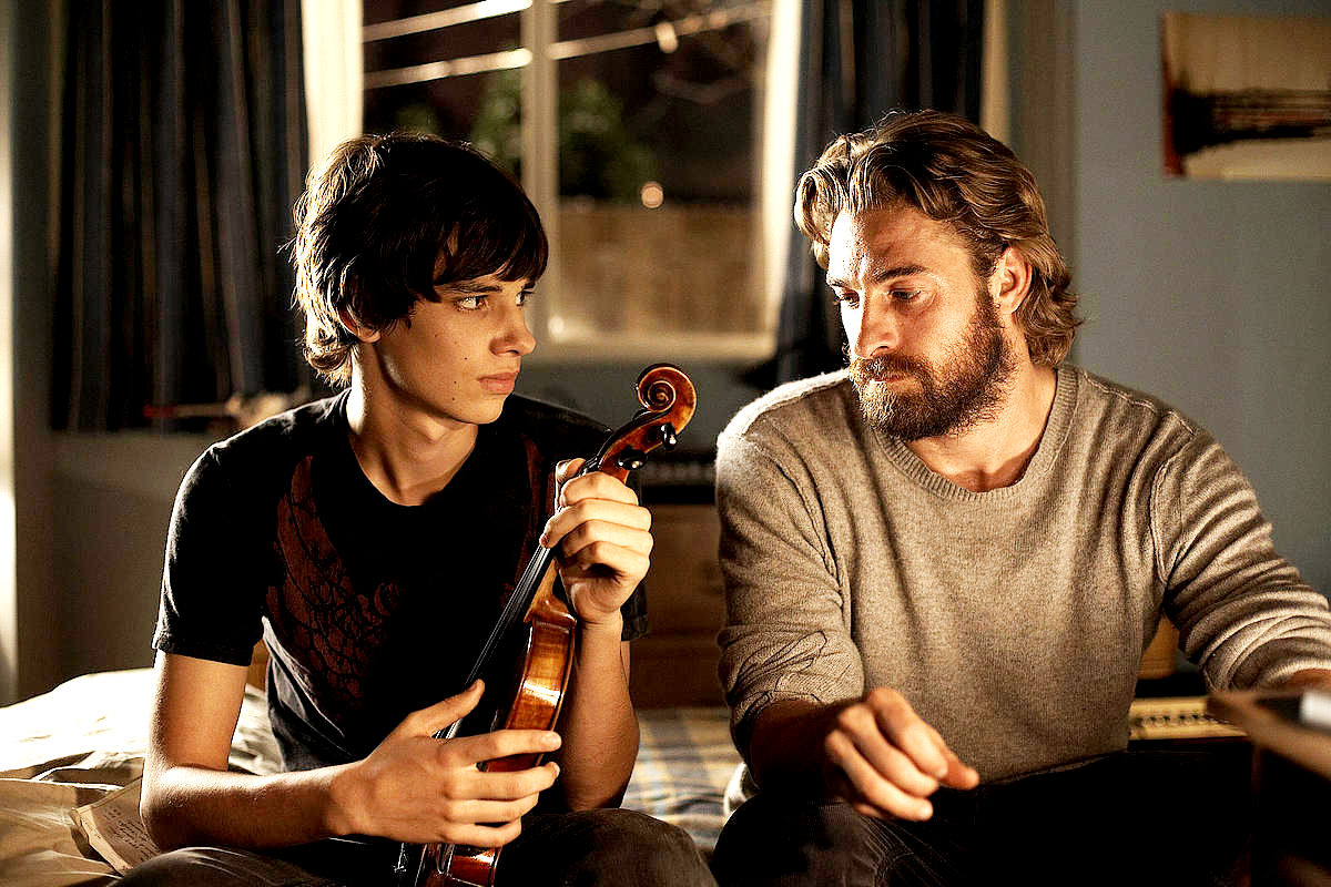 Devon Bostick stars as Simon and Scott Speedman stars as Tom in Sony Pictures Classics' Adoration (2009). Photo credit by Sophie Giraud.