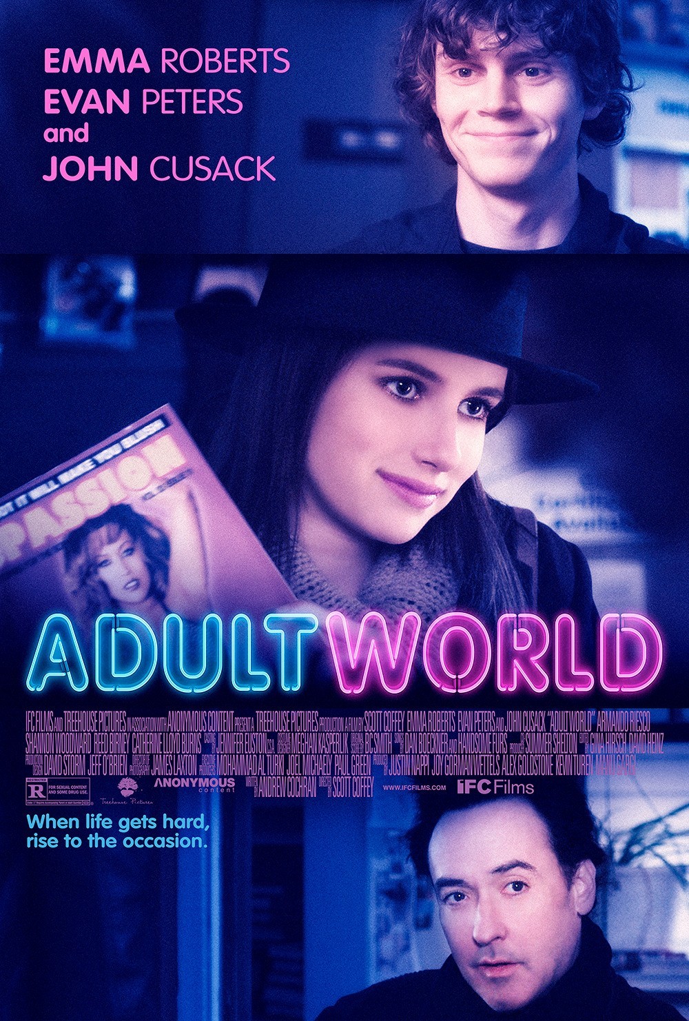Poster of IFC Films' Adult World (2014)