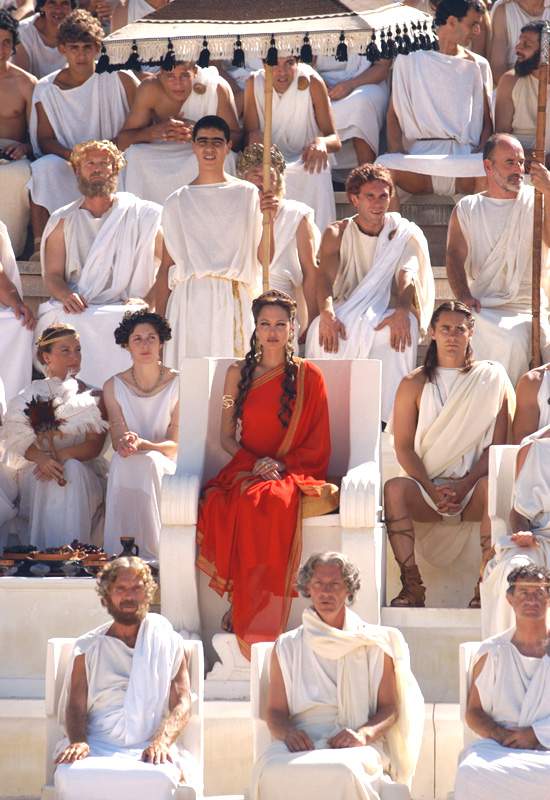 Angelina Jolie as Olympias in Oliver Stone' Alexander (2004)