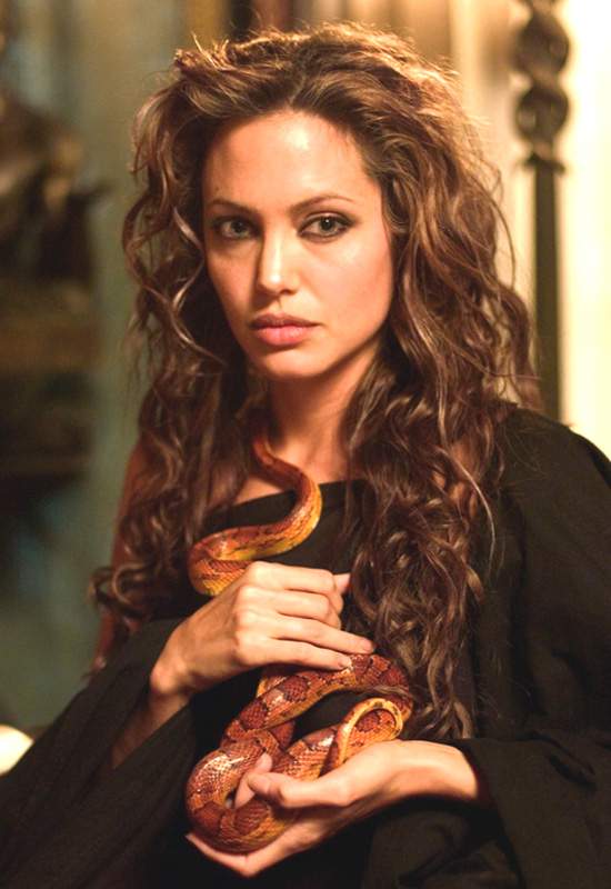 Angelina Jolie as Olympias in Oliver Stone' Alexander (2004)