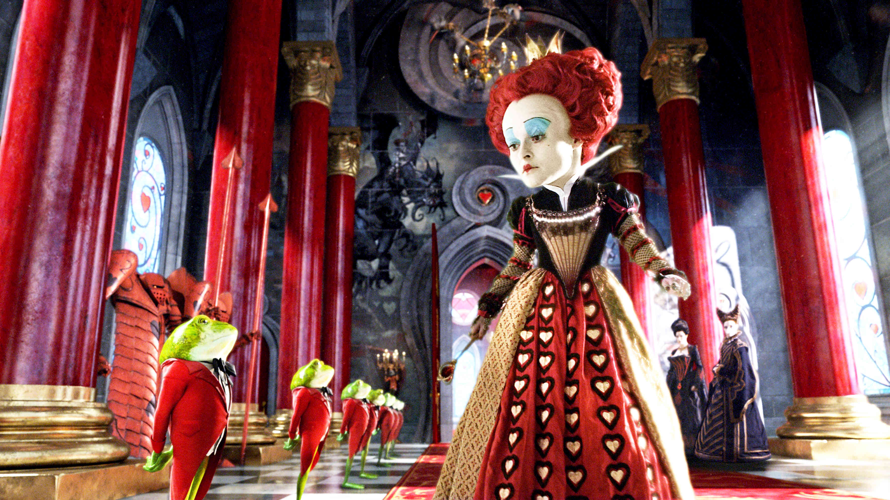 A scene from Walt Disney Pictures' Alice in Wonderland (2010)