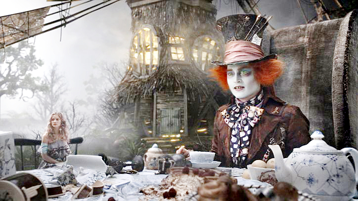 A scene from Walt Disney Pictures' Alice in Wonderland (2010)