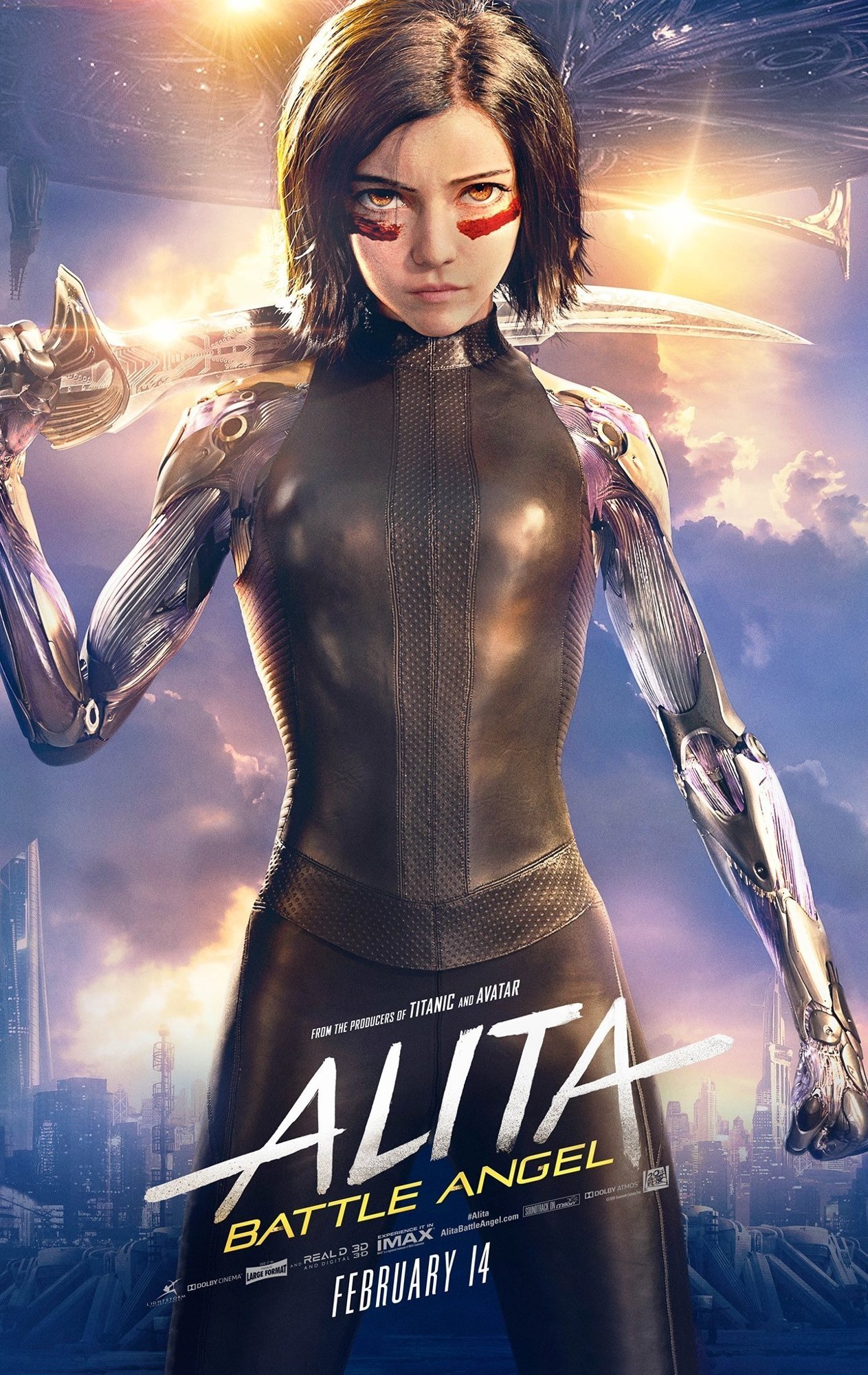 Poster of 20th Century Fox's Alita: Battle Angel (2019)