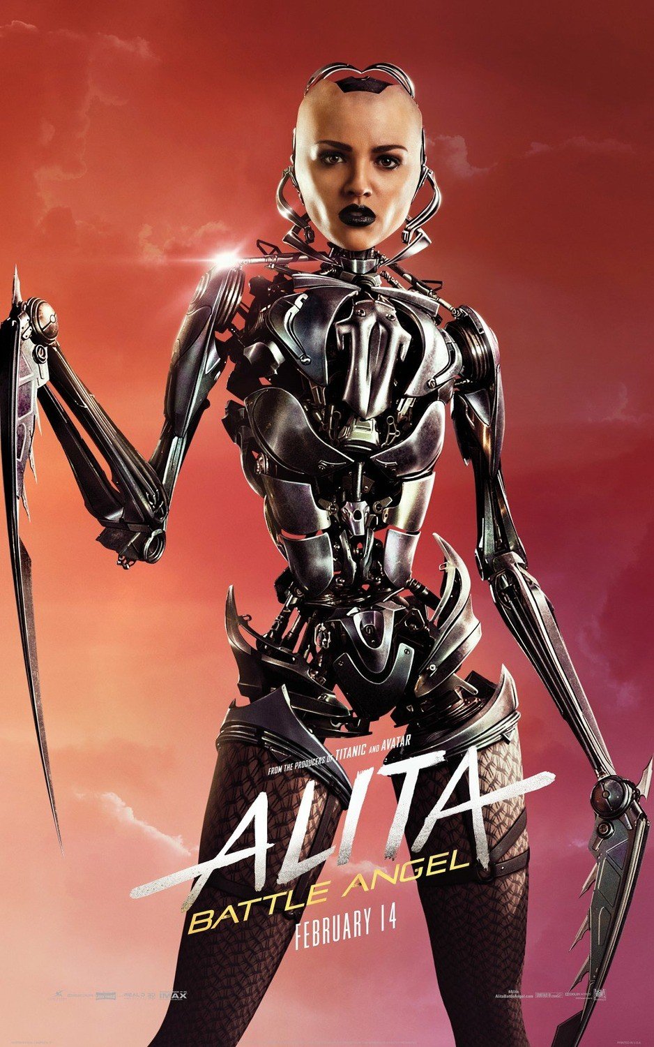 Poster of 20th Century Fox's Alita: Battle Angel (2019)