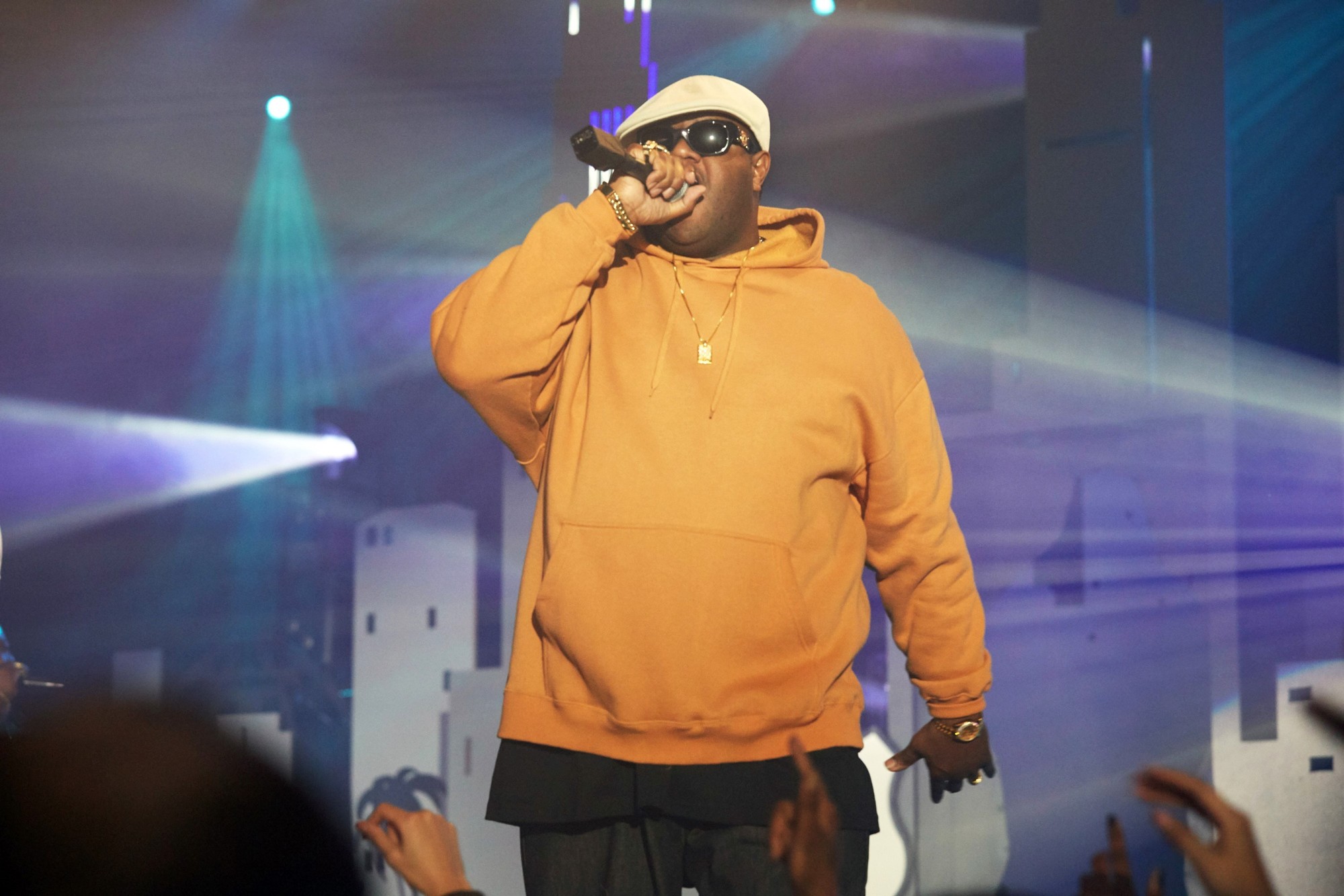 Jamal Woolard stars as Biggie Smalls in Summit Entertainment's All Eyez on Me (2017)
