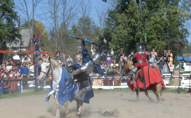 A scene from Hannover House's All's Faire in Love (2011)