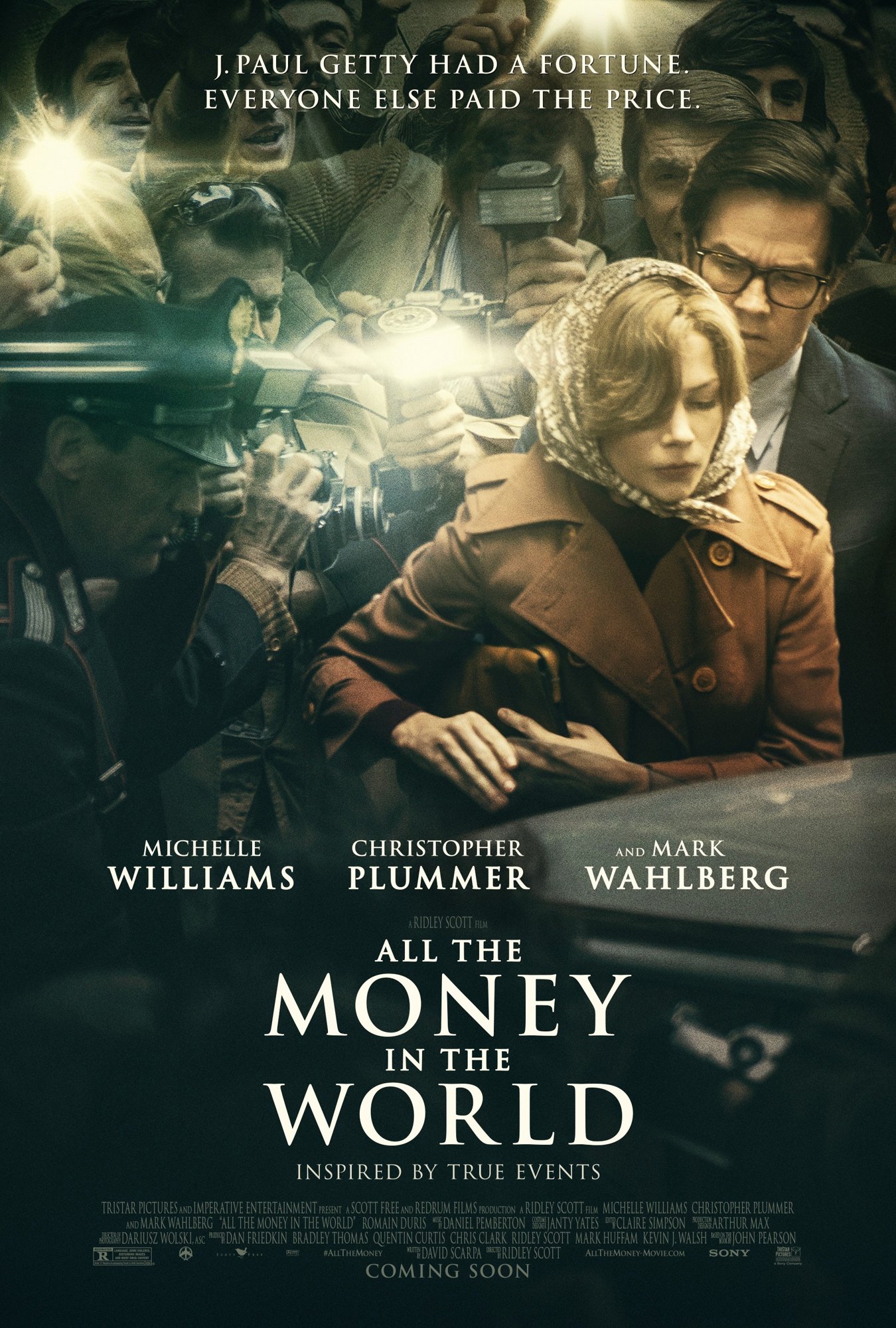 Poster of Sony Pictures' All the Money in the World (2017)