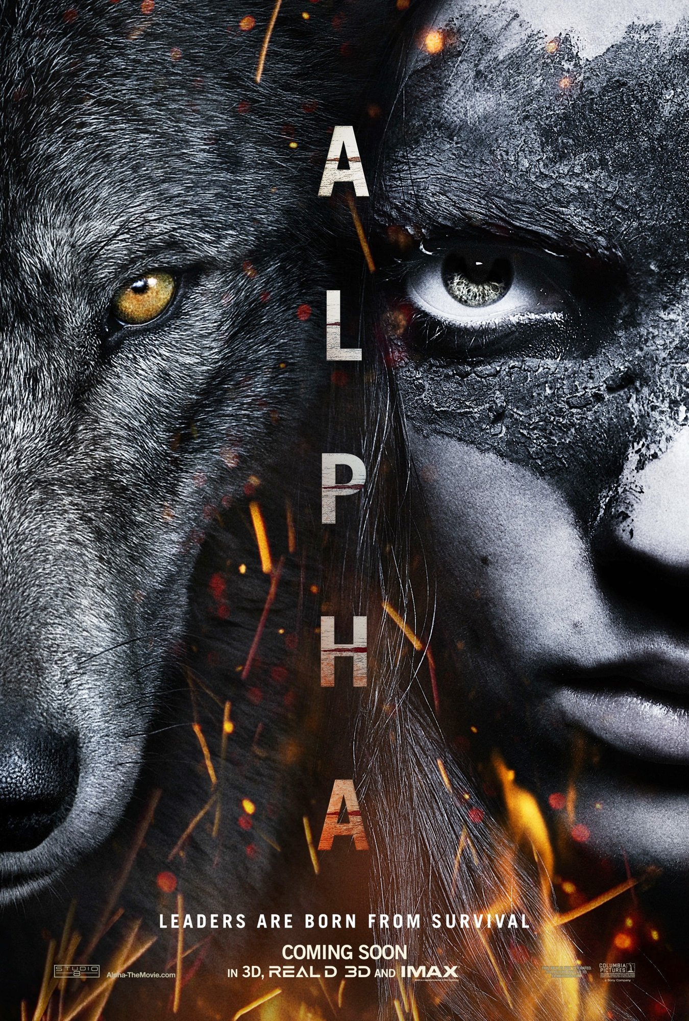 Poster of Columbia Pictures' Alpha (2018)