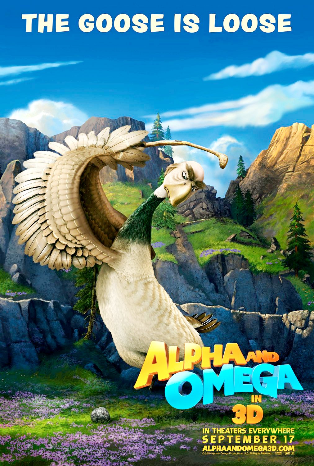 Poster of Lionsgate Films' Alpha and Omega (2010)