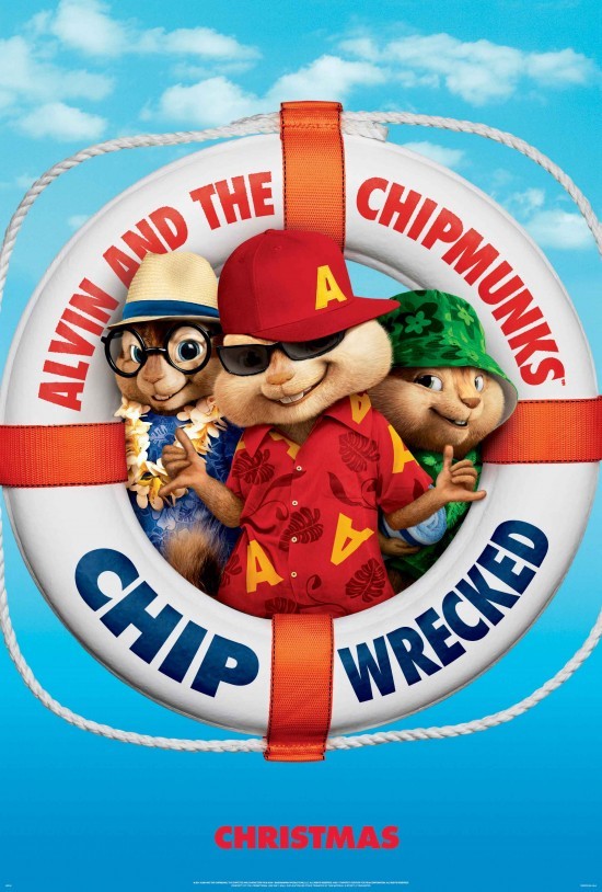 Poster of 20th Century Fox's Alvin and the Chipmunks: Chip-Wrecked (2011)