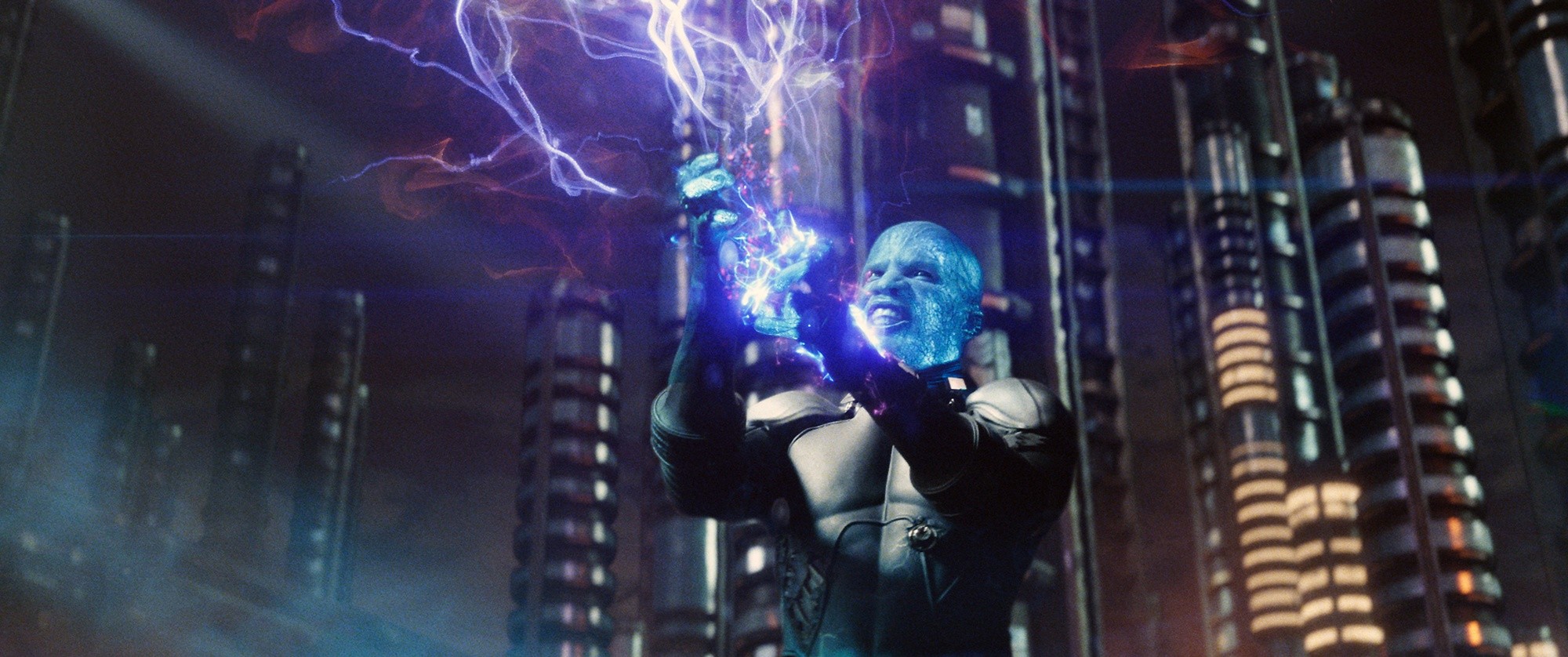 Jamie Foxx stars as Max Dillon/Electro in Columbia Pictures' The Amazing Spider-Man 2 (2014)