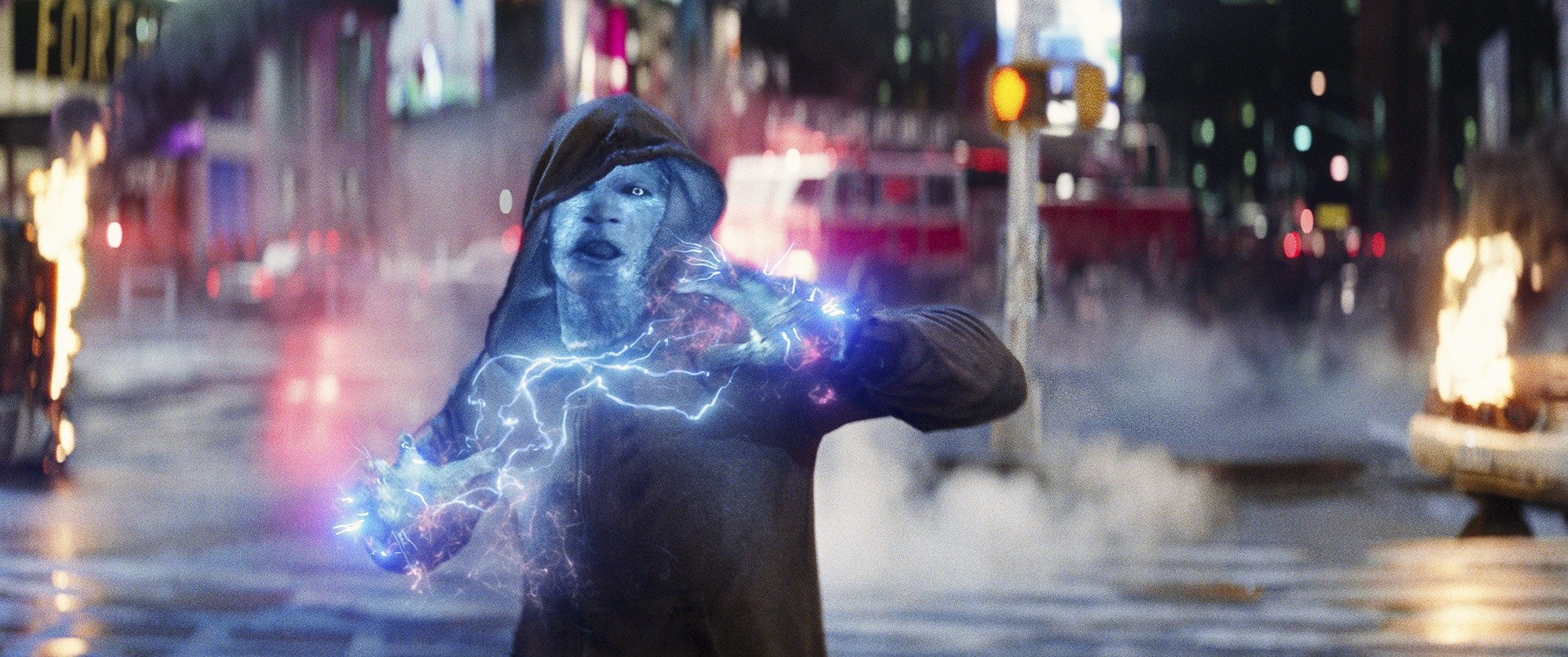 Jamie Foxx stars as Max Dillon/Electro in Columbia Pictures' The Amazing Spider-Man 2 (2014)