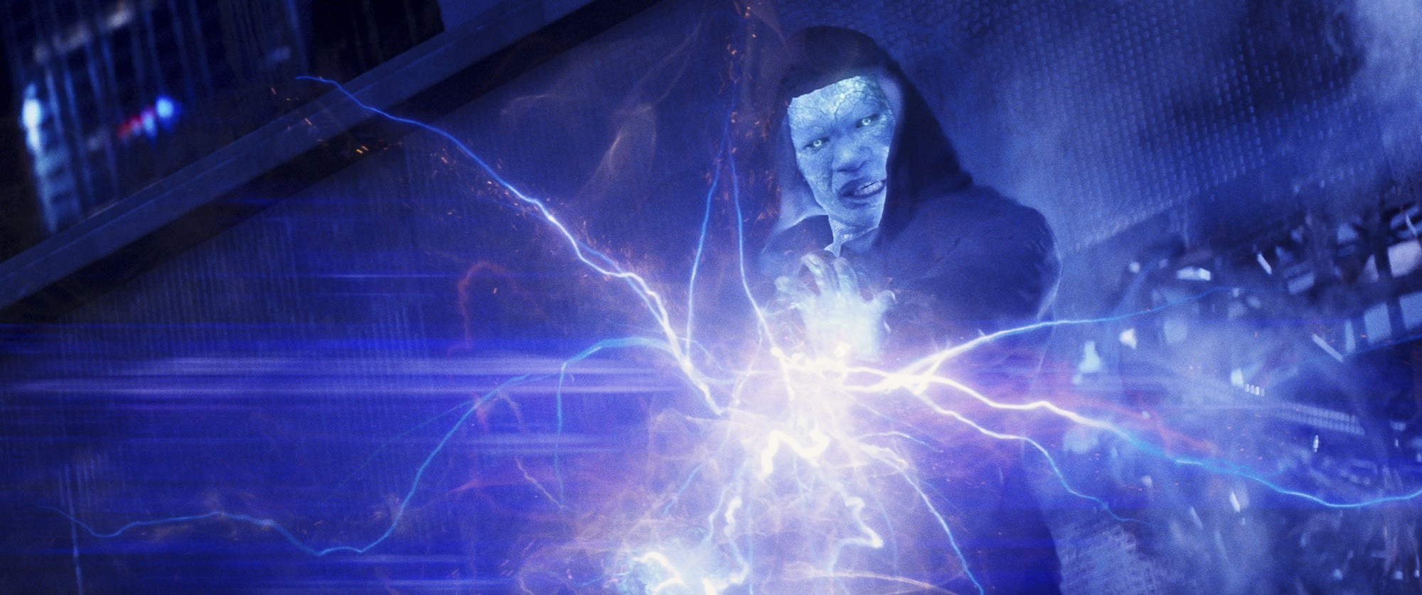 Jamie Foxx stars as Max Dillon/Electro in Columbia Pictures' The Amazing Spider-Man 2 (2014)