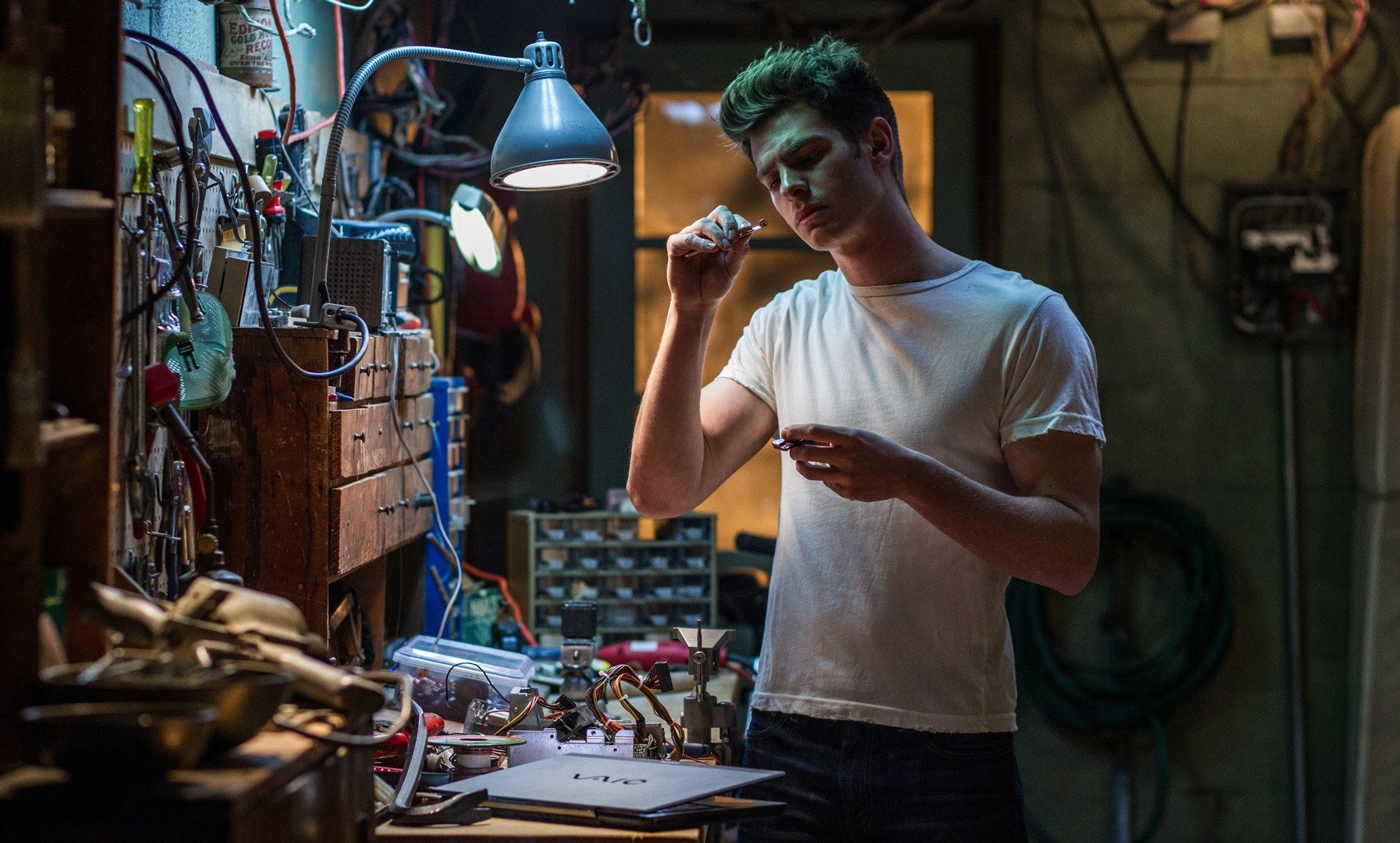 Andrew Garfield stars as Peter Parker/Spider-Man in Columbia Pictures' The Amazing Spider-Man 2 (2014)